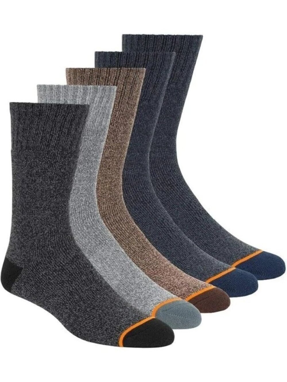 7 Pair NWT Tommy Hilfiger Men's 7-12Cushion Crew Socks Pairs Shoe Multi-Color